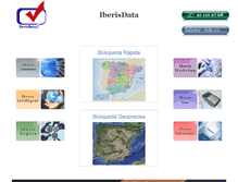 Tablet Screenshot of iberisdata.com